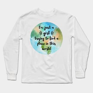 A Place in This World Taylor Swift Long Sleeve T-Shirt